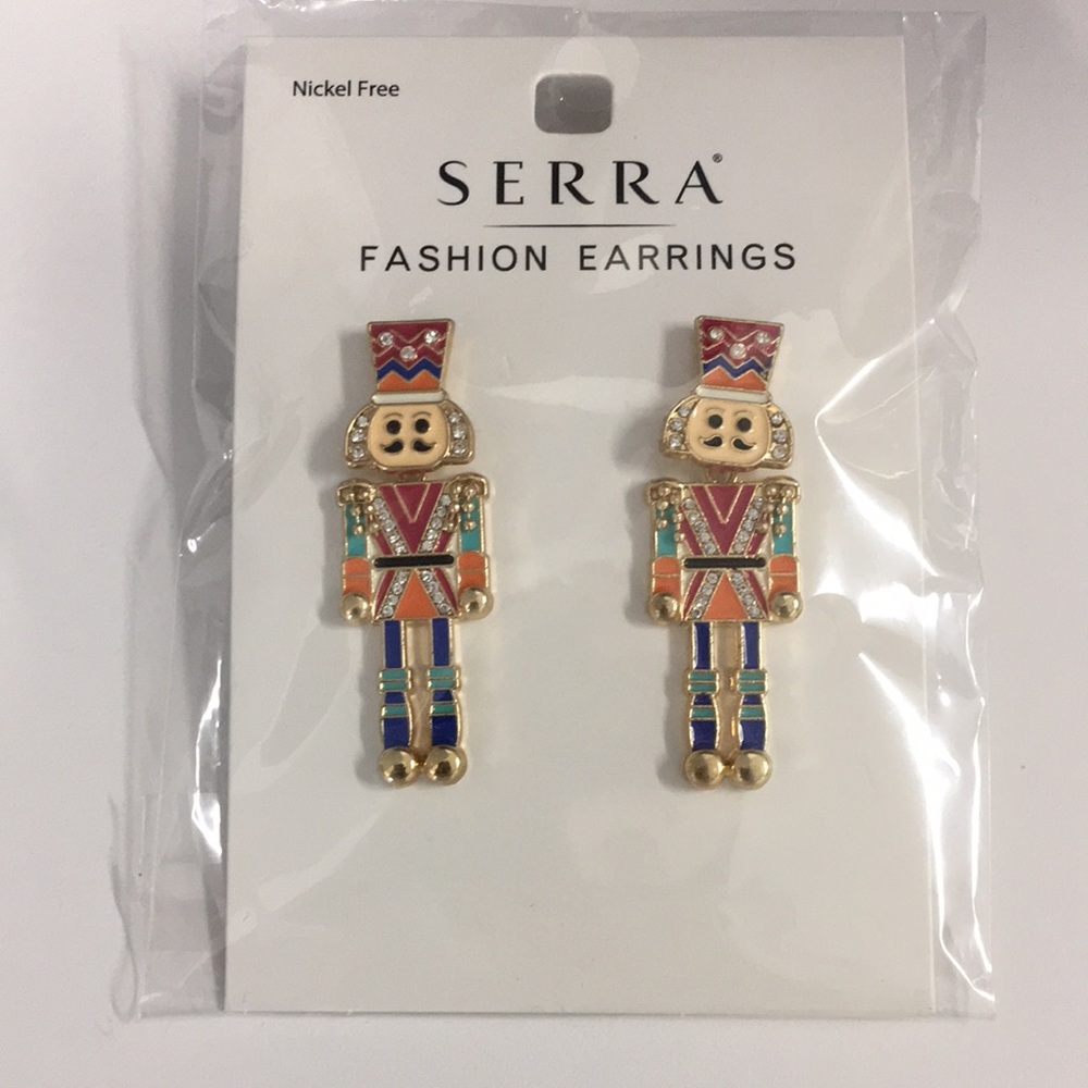 Nutcracker earrings - Picture 1 of 3